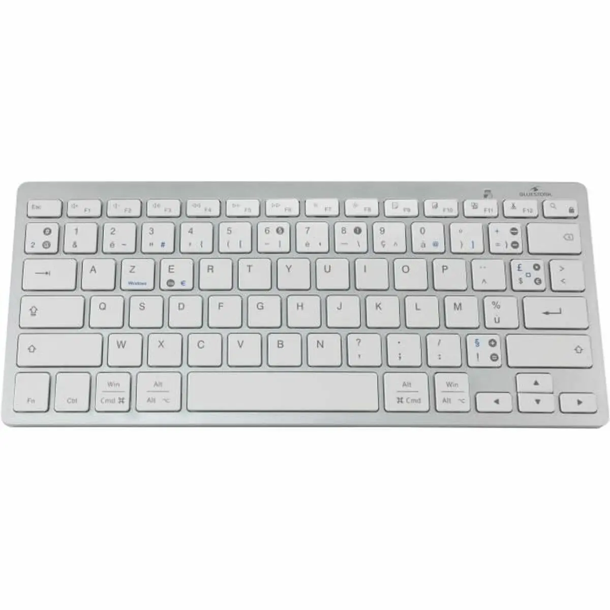 Tastiera Bluetooth Bluestork KB-MINI-PC-MAC/FR Azerty Francese Bianco