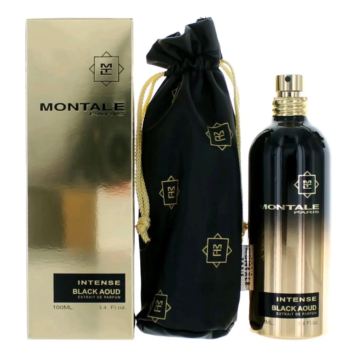 Profumo Unisex Montale Intense Black Aoud EDP 100 ml