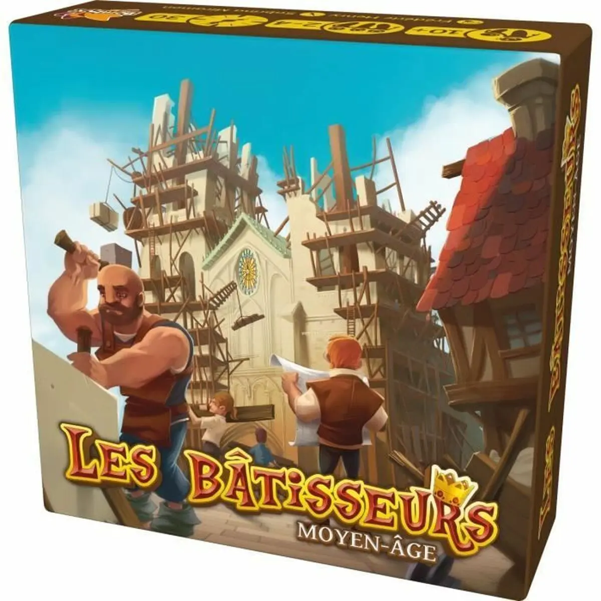 Gioco da Tavolo Asmodee Bâtisseurs (Les) : Moyen âge (FR)