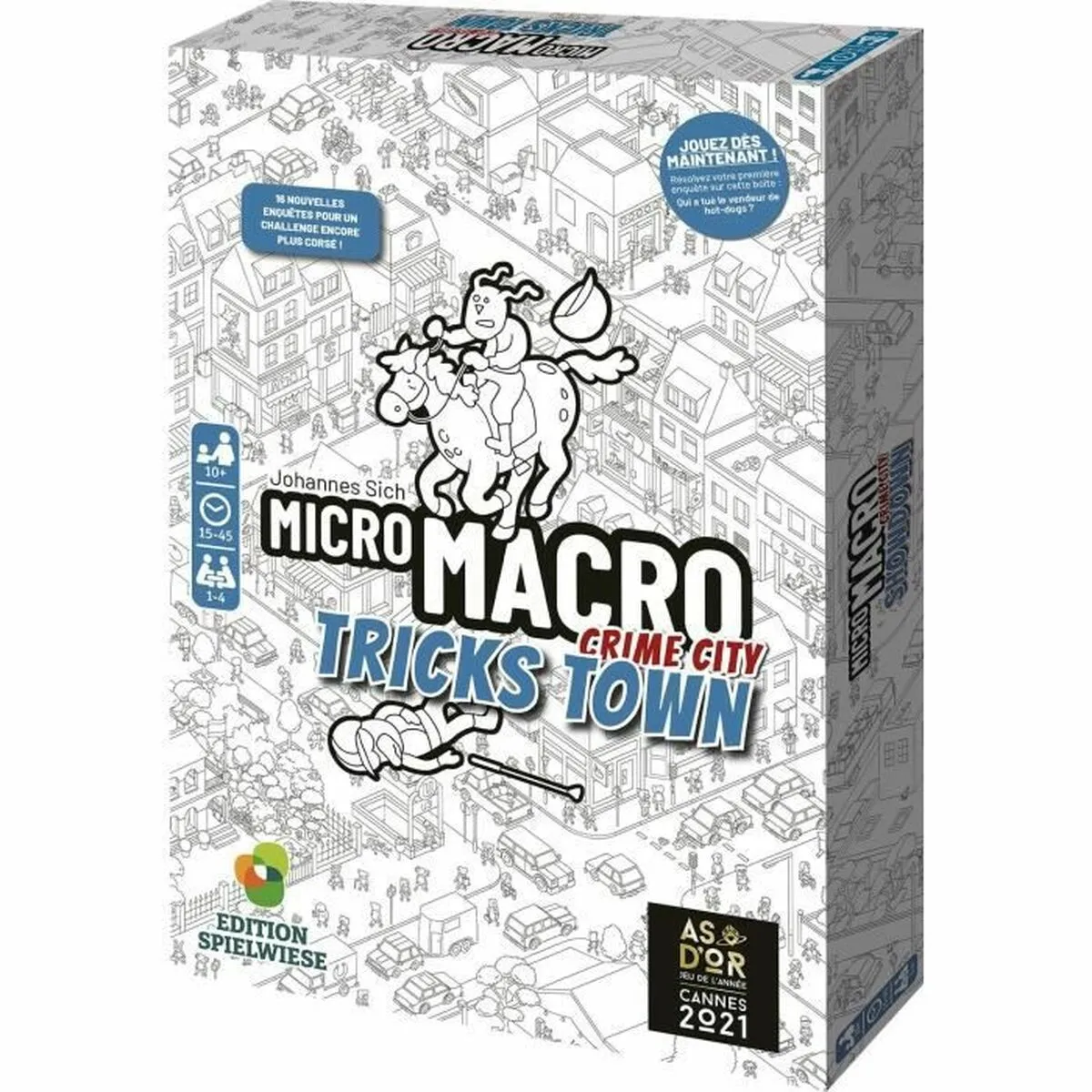 Gioco da Tavolo BlackRock Micro Macro: Crime City - Tricks Town