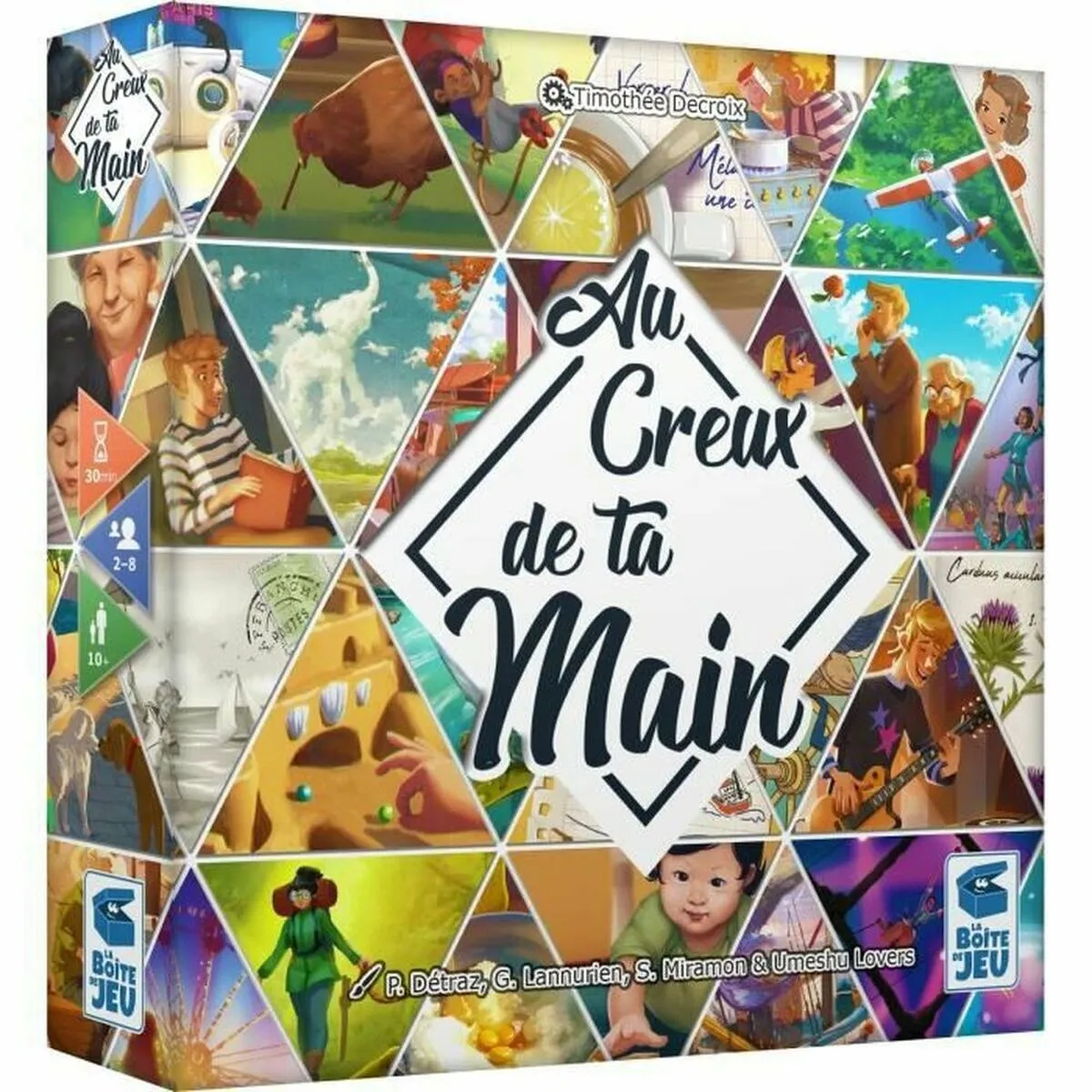 Gioco da Tavolo La Boîte de Jeu IN THE BOTTOM OF YOUR HAND (FR)