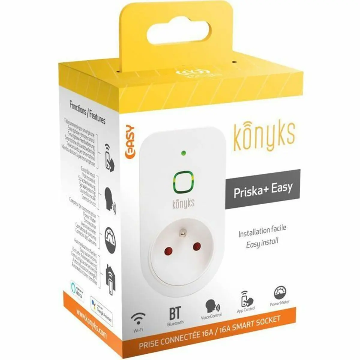 Presa Intelligente Konyks Priska+ Easy Wi-Fi 16 A