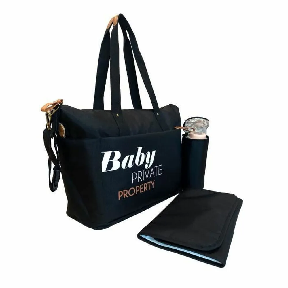 Borsa Fasciatoio per Pannolini Baby on Board Simply duffle Nero