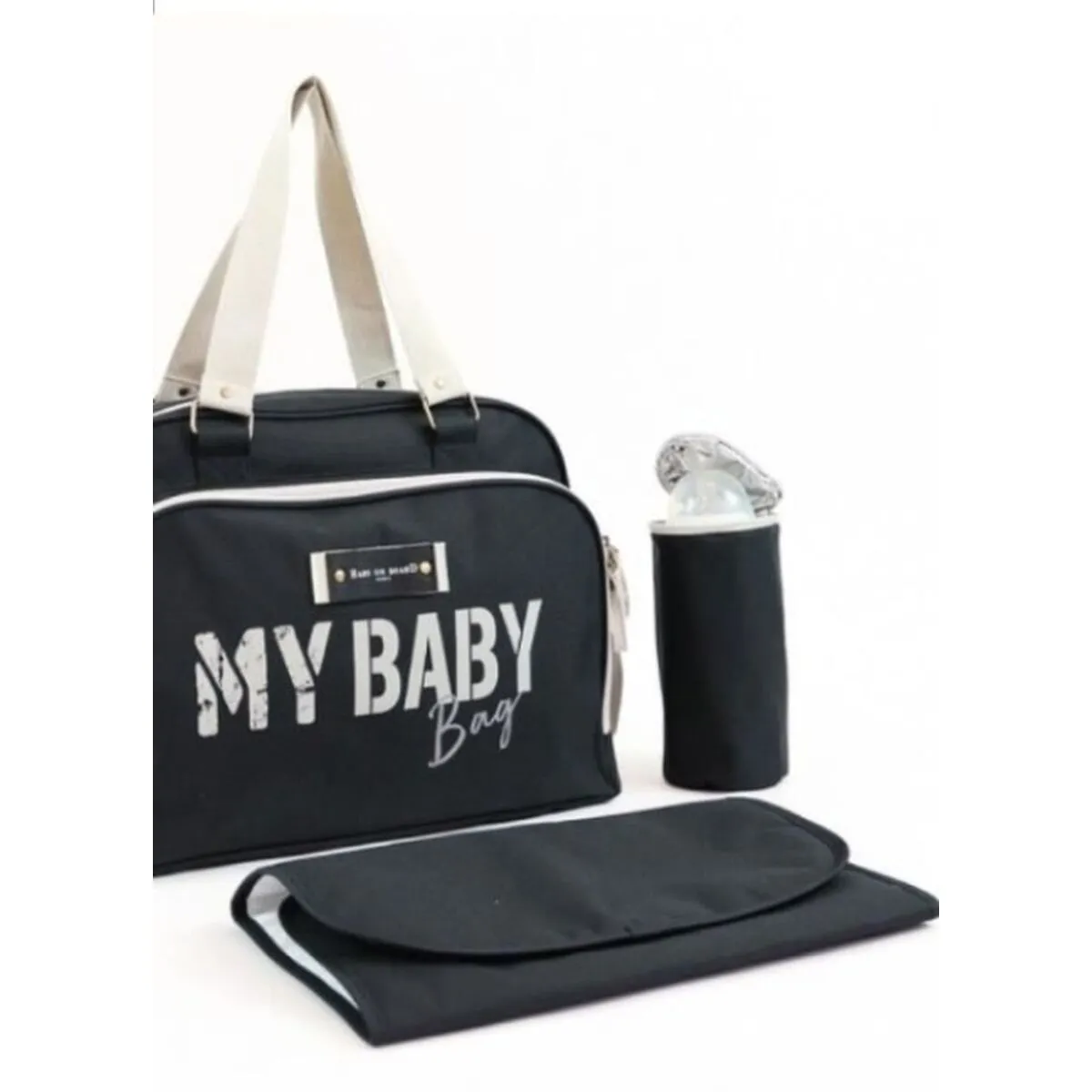 Borsa Fasciatoio per Pannolini Baby on Board Simply Babybag Nero