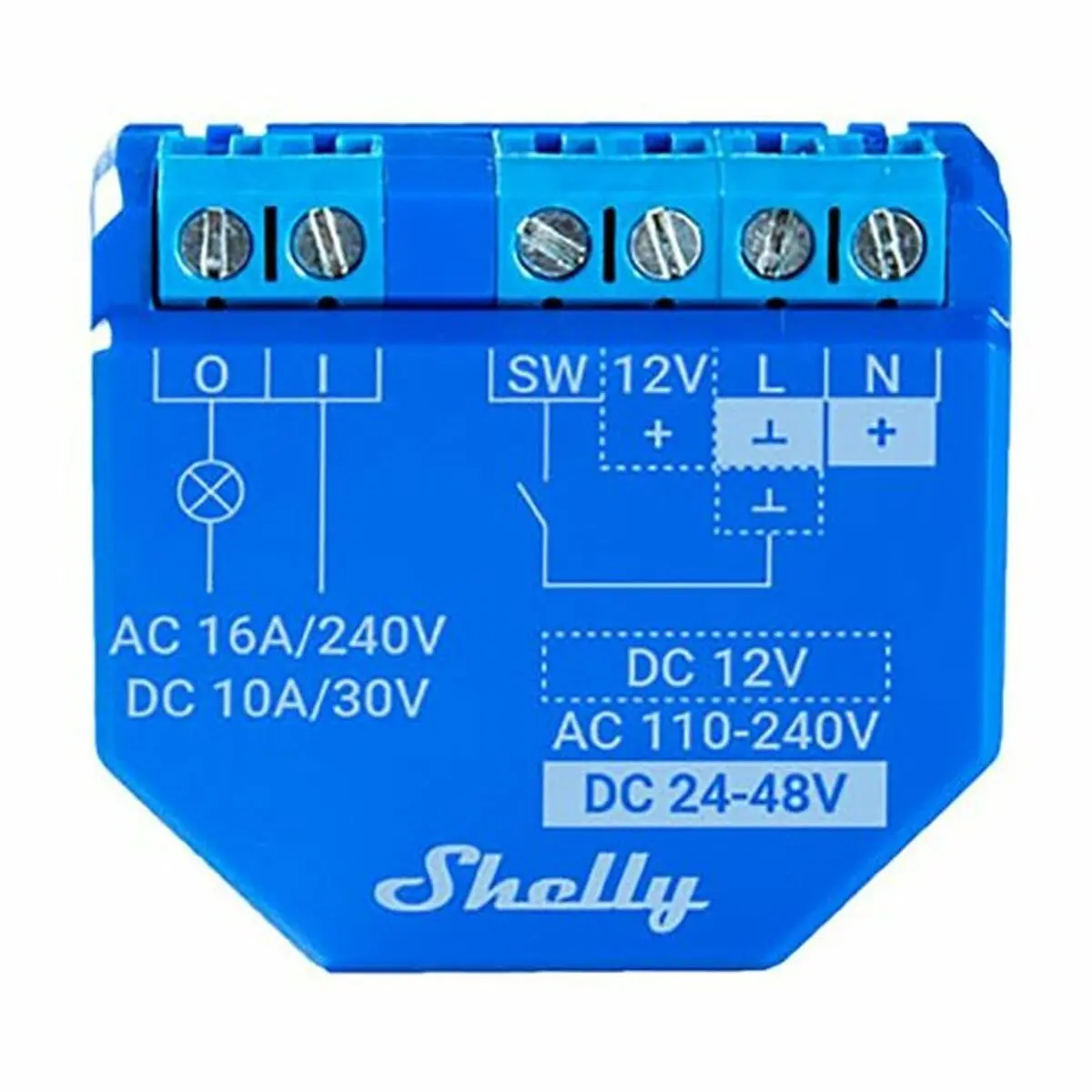 Presa Intelligente Shelly 100 - 240 V 16 A