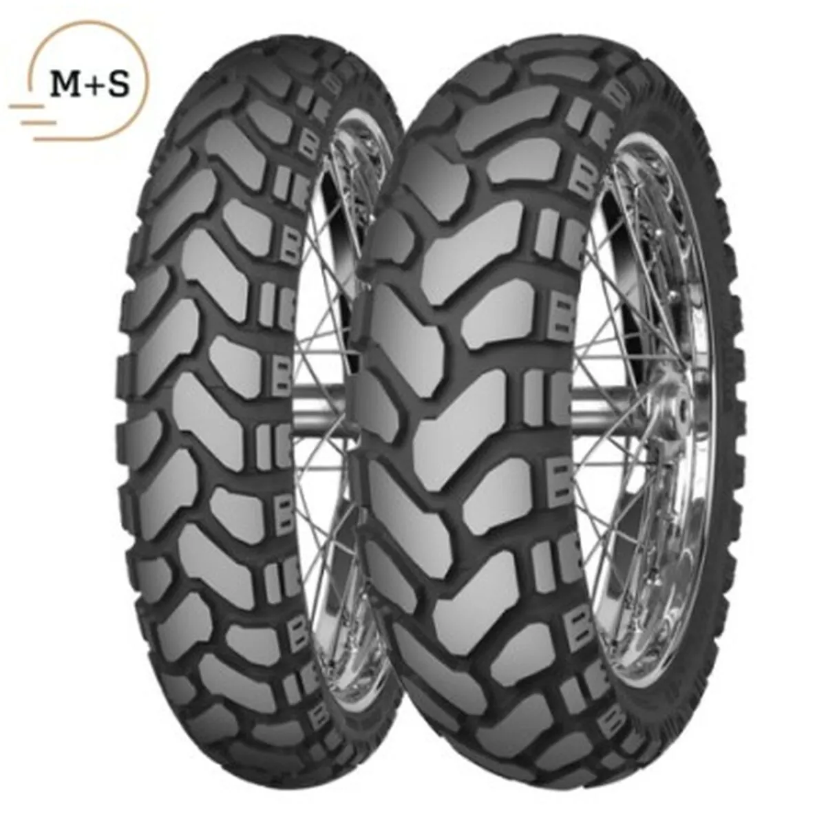 Pneumatico per moto Mitas ENDURO TRAIL+ DAKAR 110/80B19 (1 Unità)