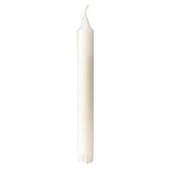 CF30 CANDELE CORONA 200X22MM BIANCO