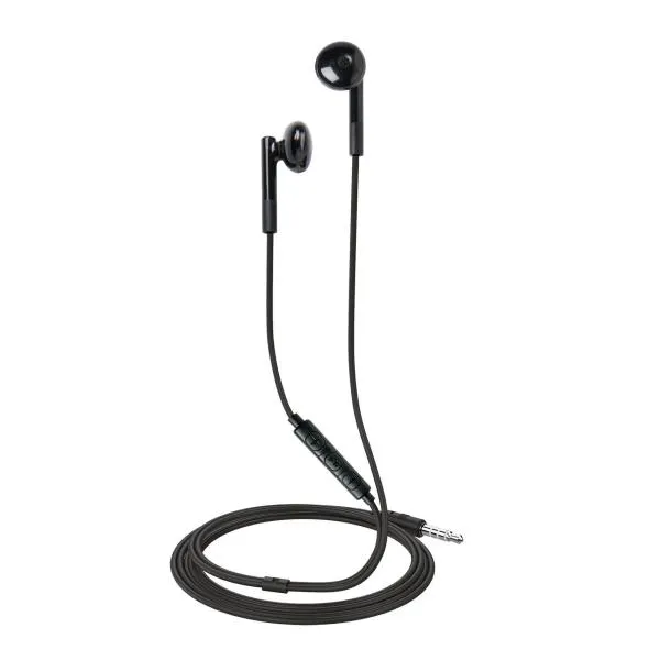 STEREO EARPHONES 3.5MM RC BLACK