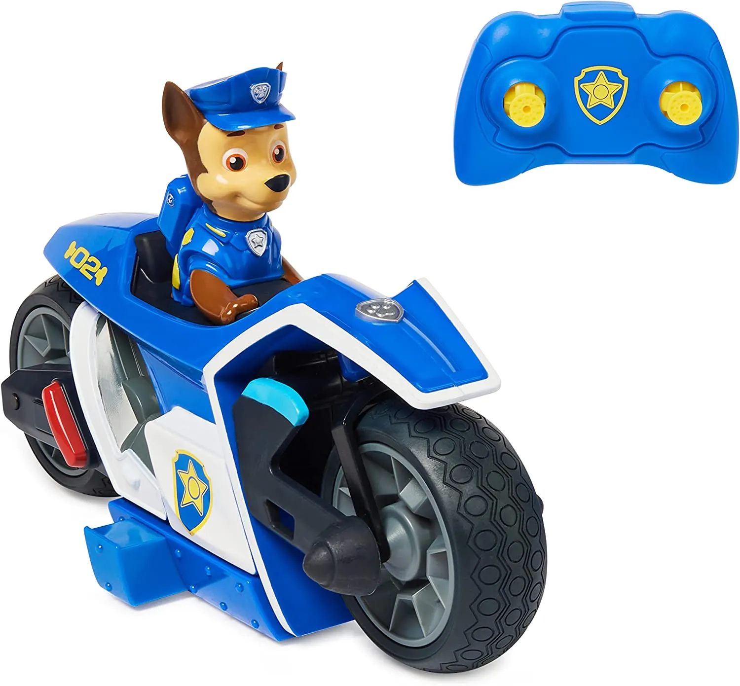 Paw Patrol Moto Radiocomandata di Chase Film Giocattolo per Bambini Idea Regalo