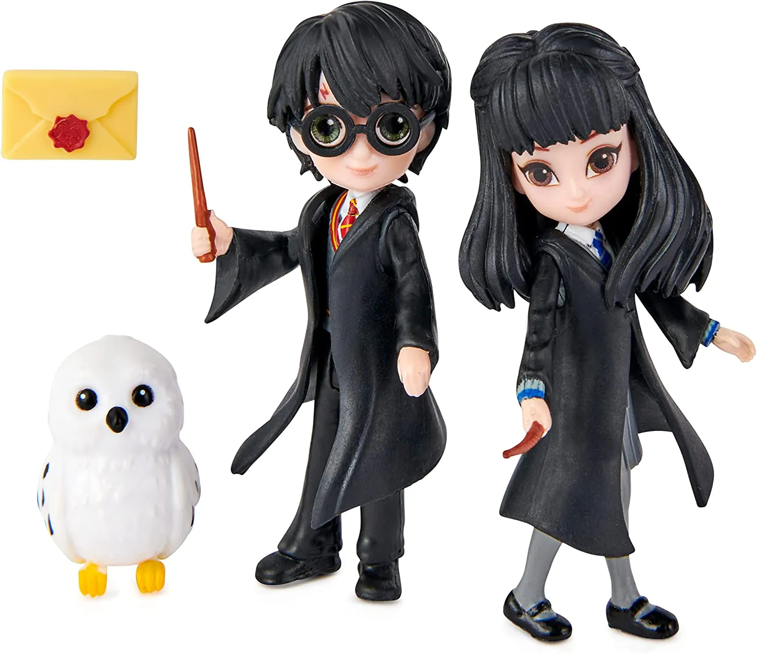 Harry Potter Wizarding World Set Amicizia Harry Potter e Cho Chang con Edvige