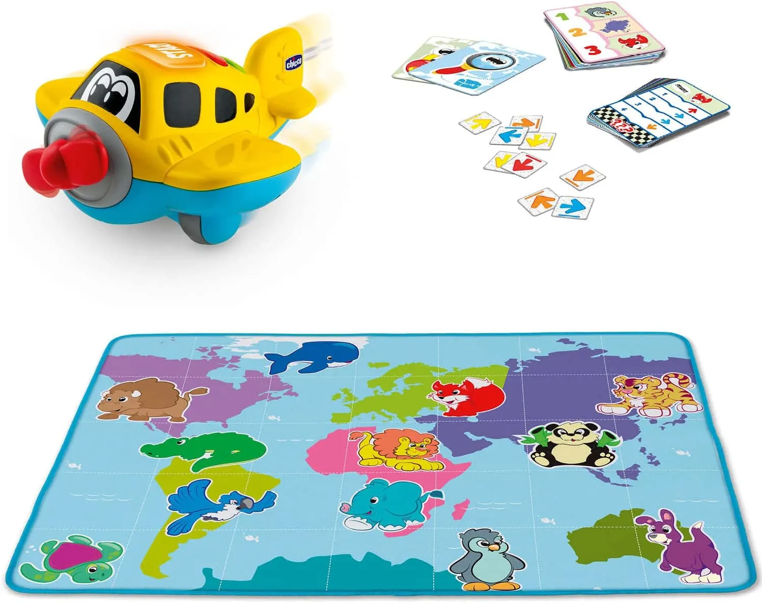 Chicco Tappeto Gioco Bambini Educativo ed Evolutivo Le Avventure di Cody Edu4You