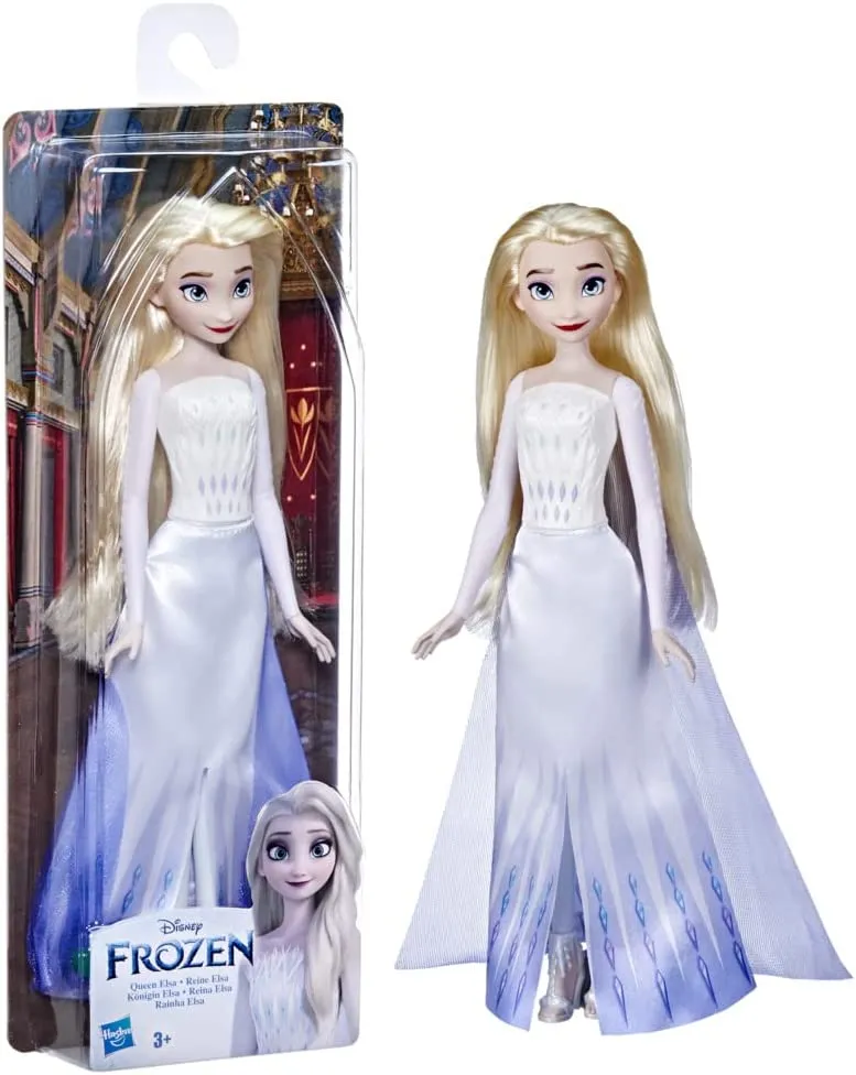 Hasbro Disney Frozen Regina Elsa Fashion Doll Bambola Giocattolo Idea Regalo