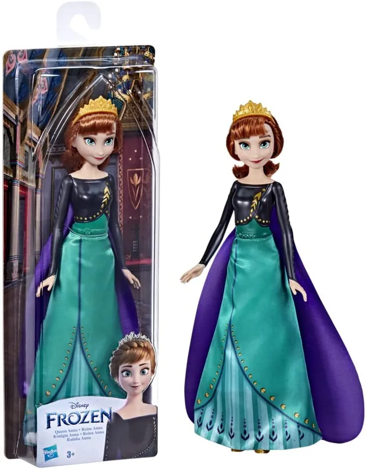 Hasbro Disney Frozen Regina Anna Fashion Doll Giocattolo Bambini Idea Regalo