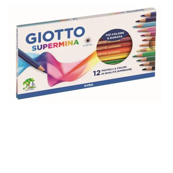 CF12PASTELLI GIOTTO SUPERMINA