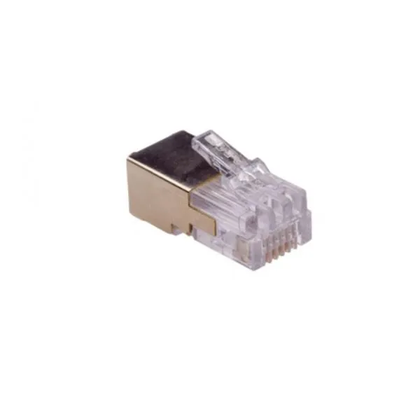 RJ12 PLUG SHIELDED 10 PCS