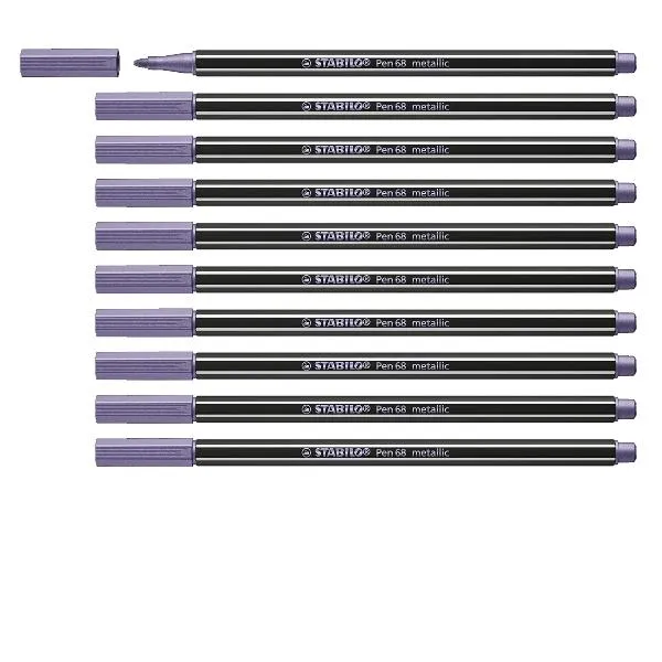 CF10 STABILO PEN68METALLIC LILLA