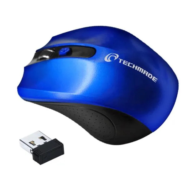 TECHMADE MOUSE WIRELESSTM-XJ30-BL