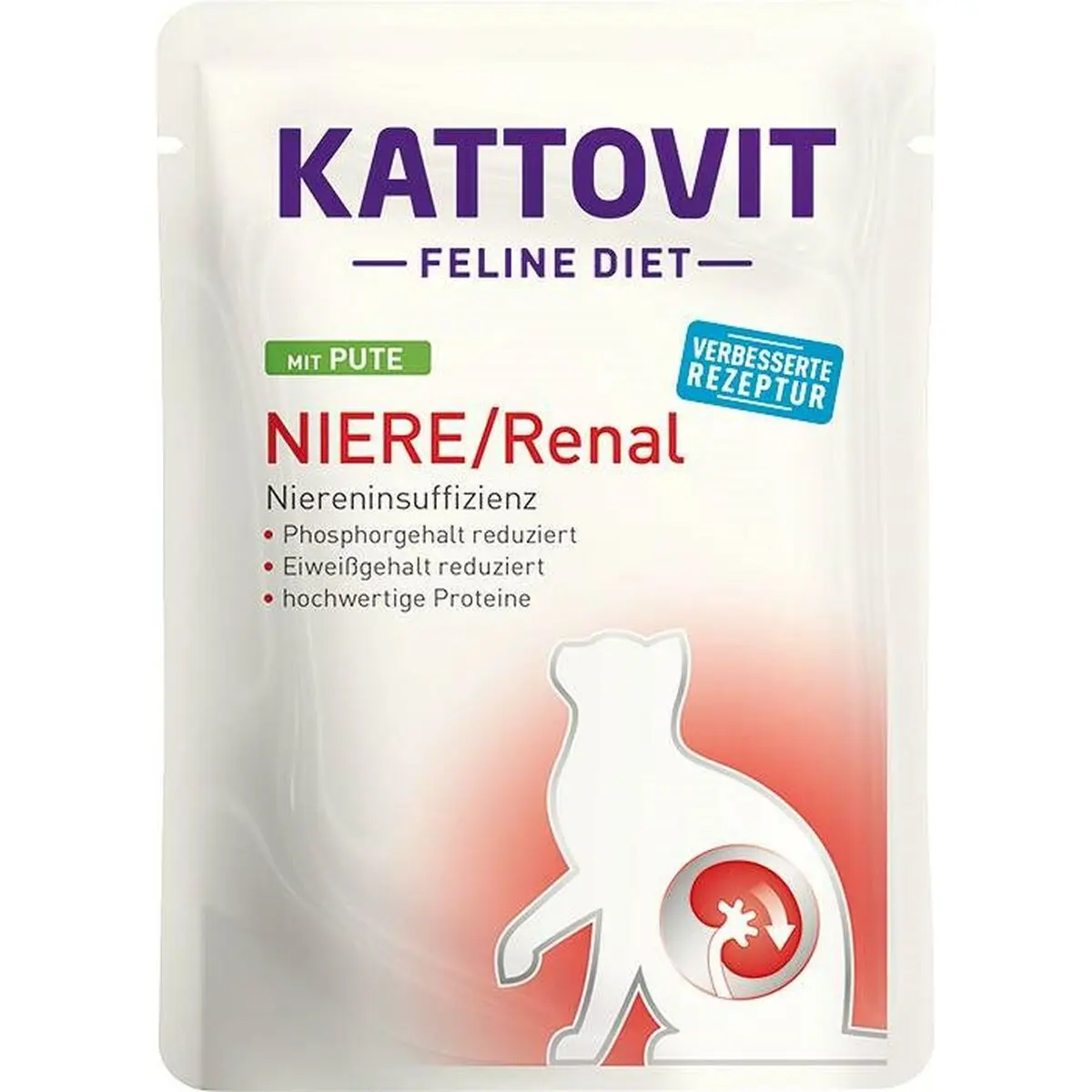 Cibo per gatti Kattovit Niere/Renal Turkey 85 g