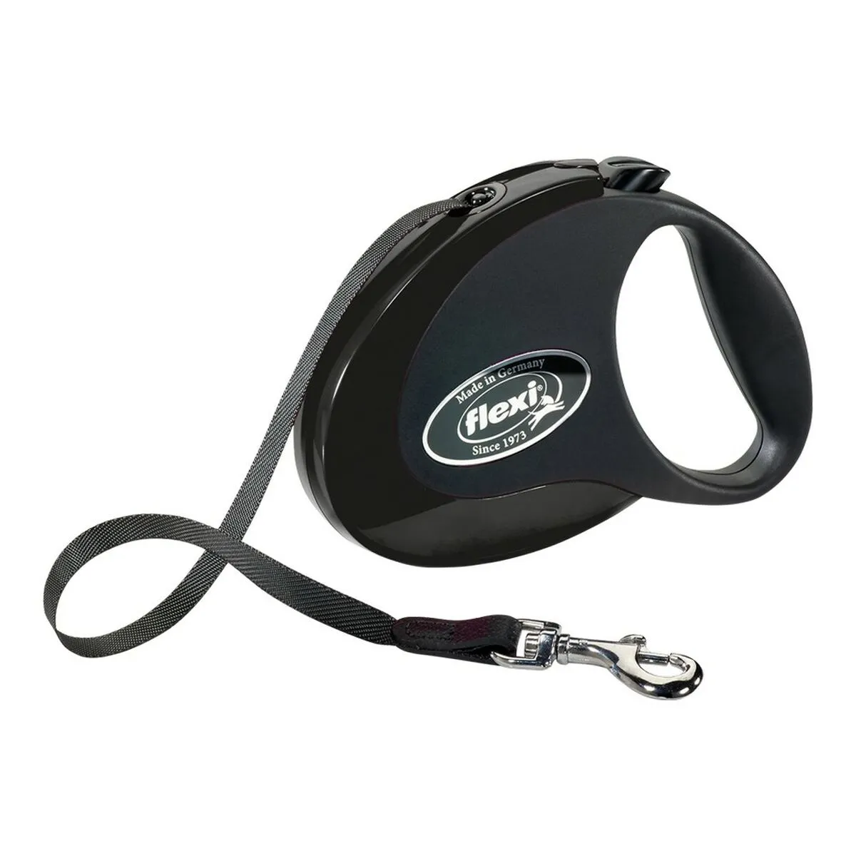 Guinzaglio per Cani Flexi STYLE 5 m Nero Taglia M