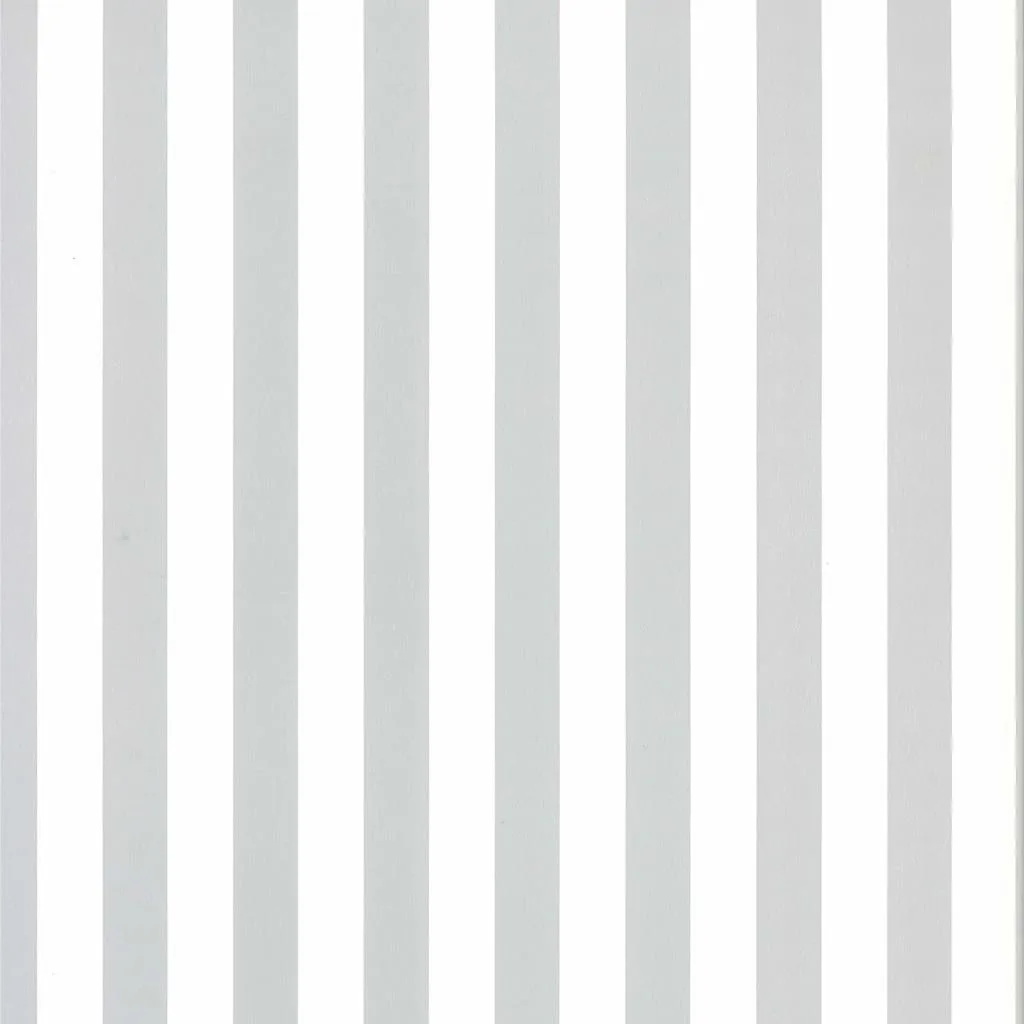 Fabulous World Carta da Parati Stripes Bianca e Grigio Chiaro 67103-3