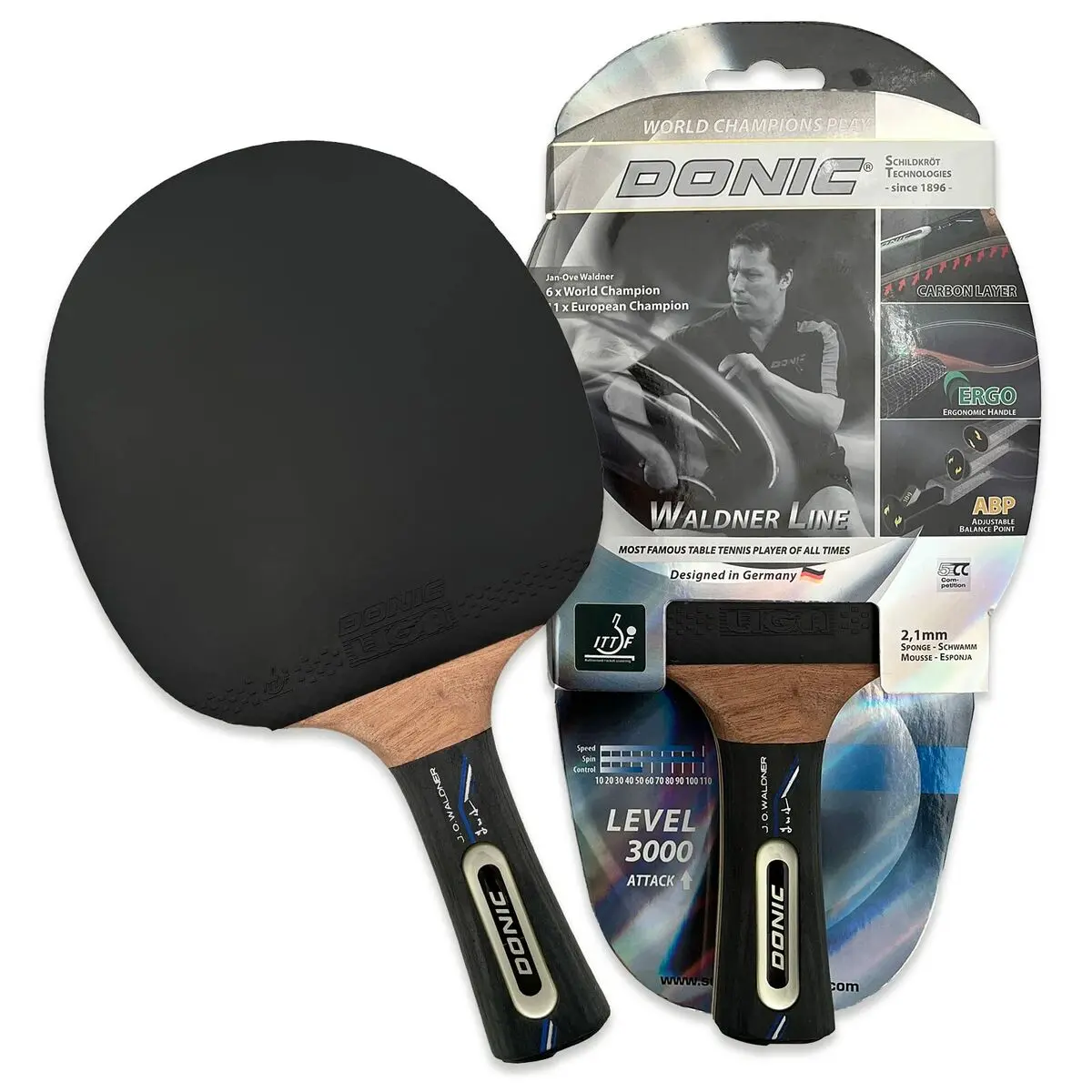 Racchetta da ping pong Donic Waldner 3000