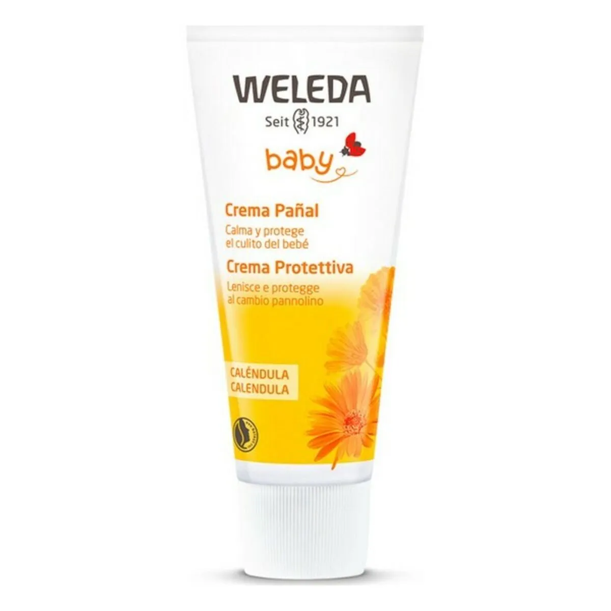 Crema Protettiva per Cambio Pannolino Baby Calendula (75 ml)