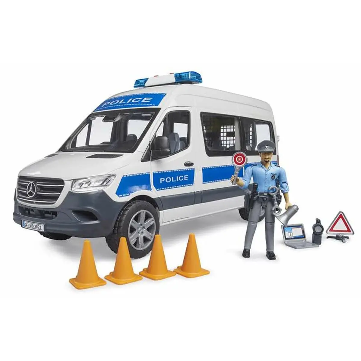 Camion Polizia Bruder 43 x 16 x 18 cm