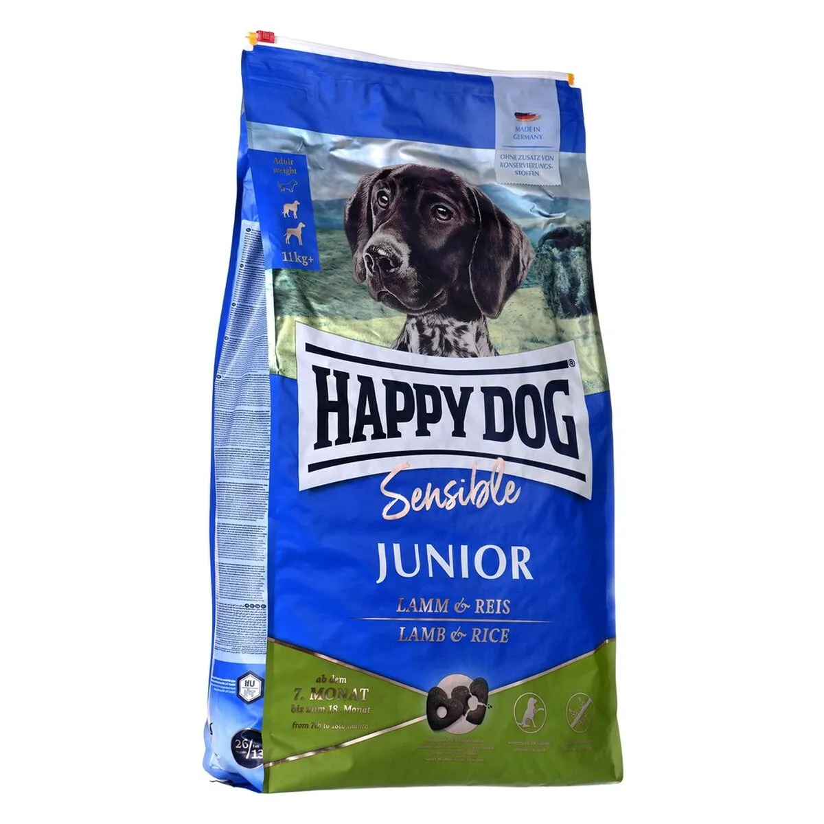 Io penso Happy Dog Sensible Junior Agnello Riso 10 kg