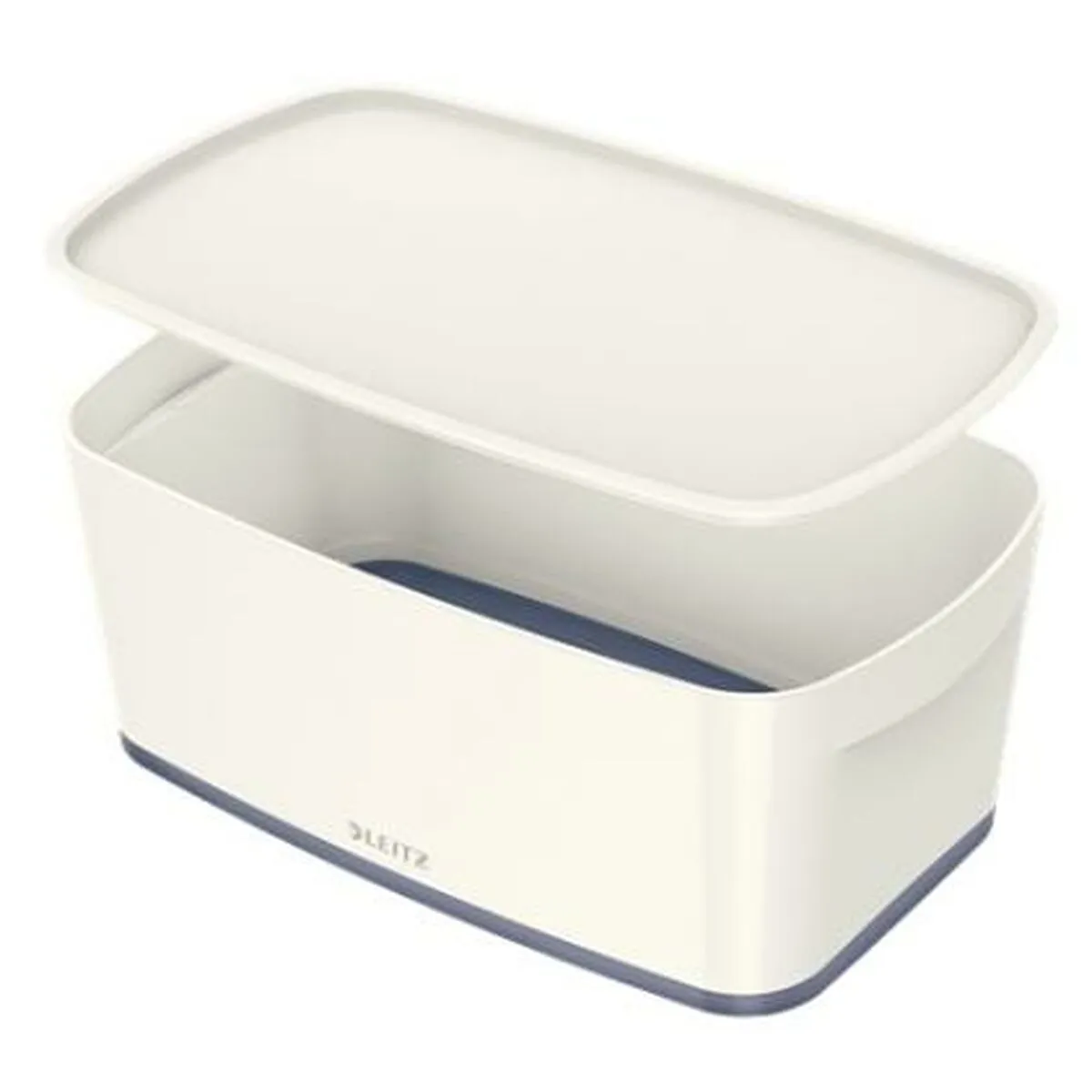 Scatole Portaoggetti Leitz MyBox WOW Con coperchio Piccolo Bianco Grigio ABS 5 L 31,8 x 12,8 x 19,1 cm