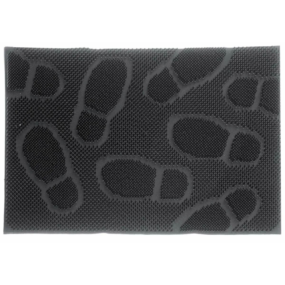 Zerbino Pin Mat Nero Caucciù 60 x 40 cm