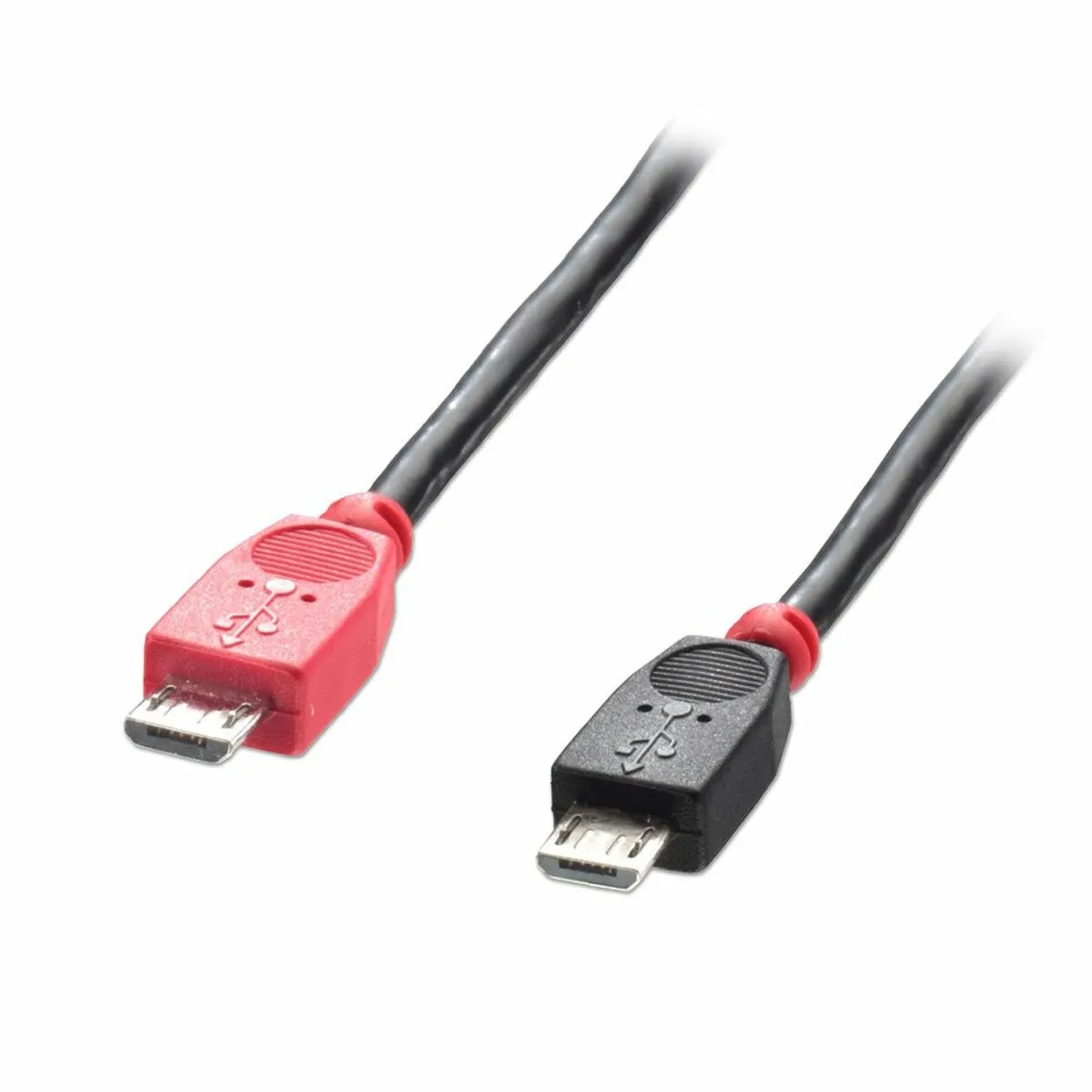 Adattatore Micro USB con Mini USB LINDY 31759 Nero 1 m