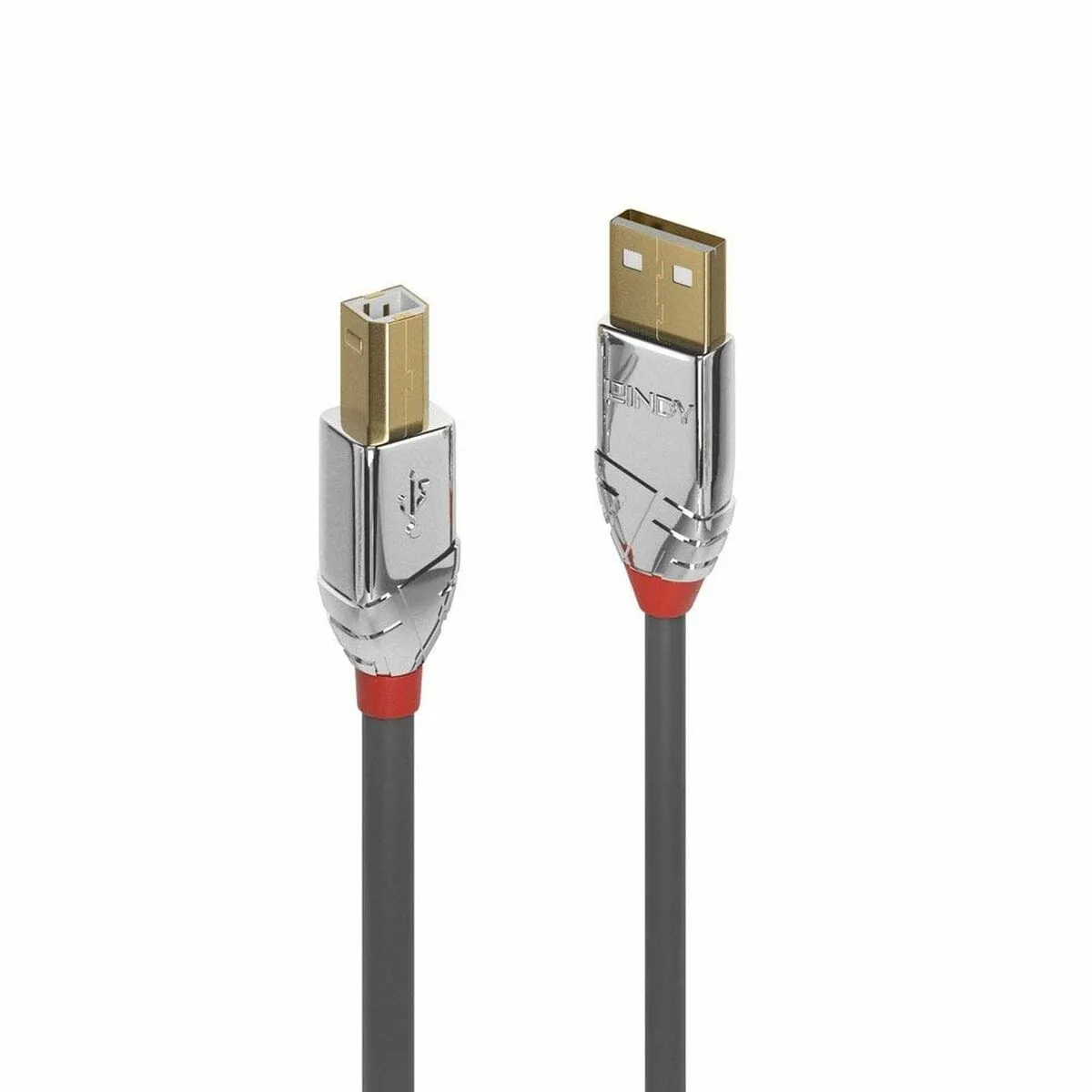 Cavo Micro USB LINDY 36645 Nero Grigio 7,5 m (1 Unità)