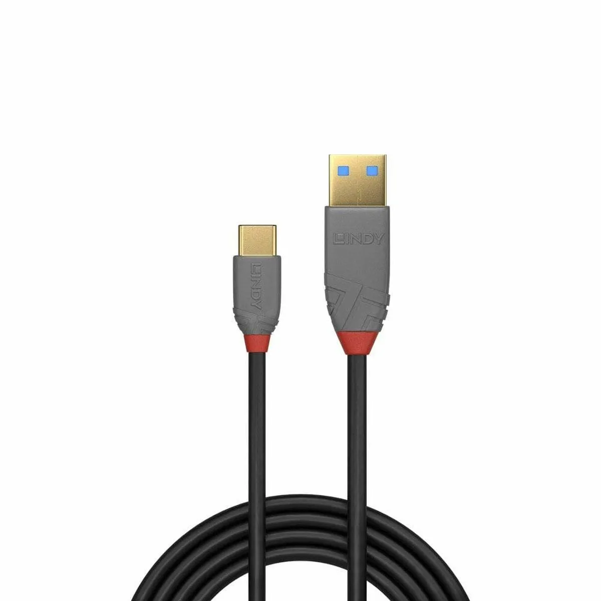 Cavo USB A con USB C LINDY 36887 Nero 2 m