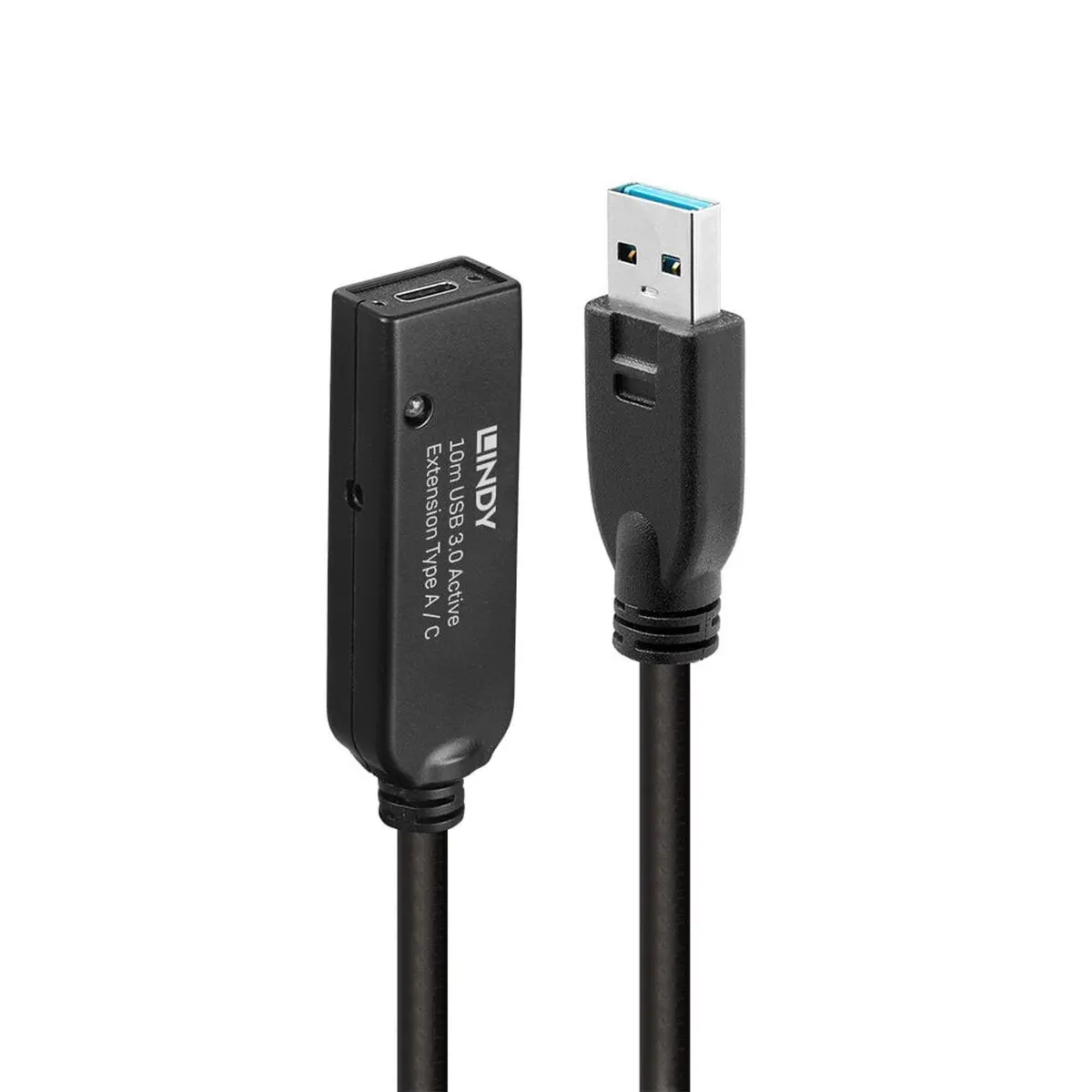 Cavo USB LINDY 43376 Nero 10 m (1 Unità)