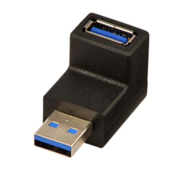 ADATTATORE USB 3.0 TIPO A 90° GIÙ