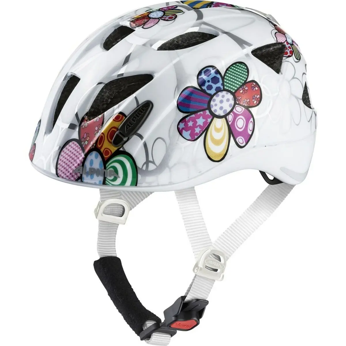 Casco da Ciclismo per Adulti Alpina A9710 Bianco Multicolore 49-54 cm