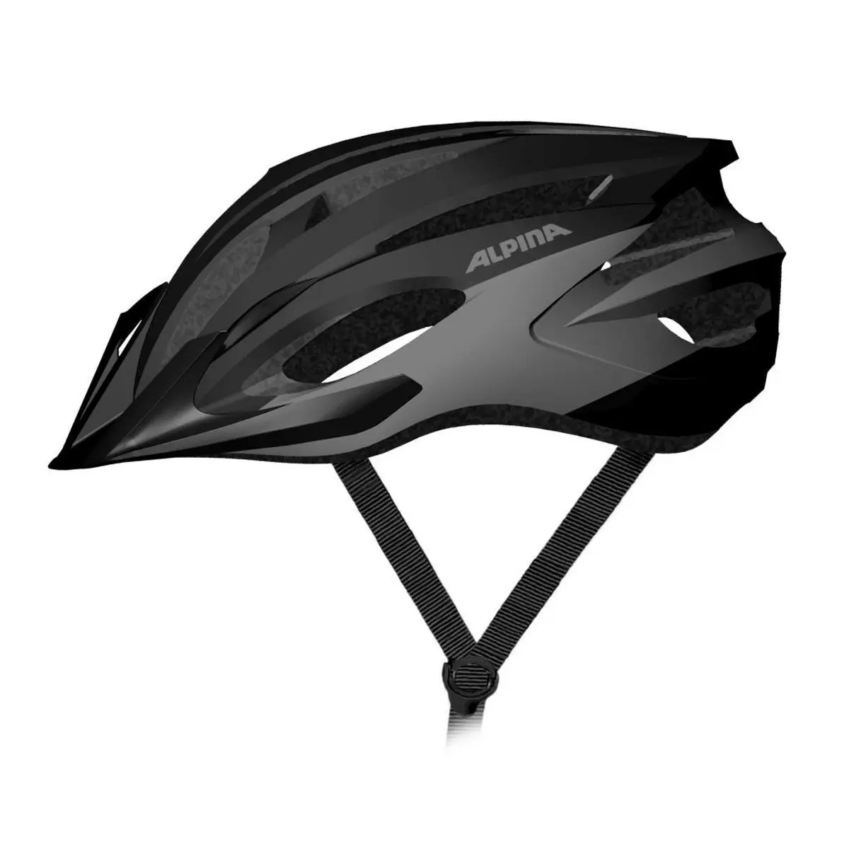 Casco da Ciclismo per Adulti Alpina MTB17 Nero 54-58 cm