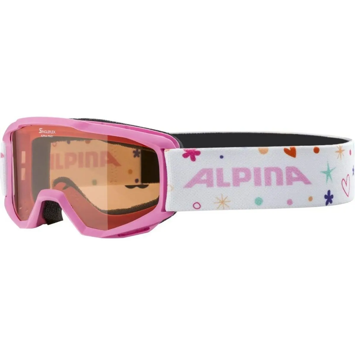 Occhiali da Sci Alpina A7268458 Multicolore Rosa Ambra