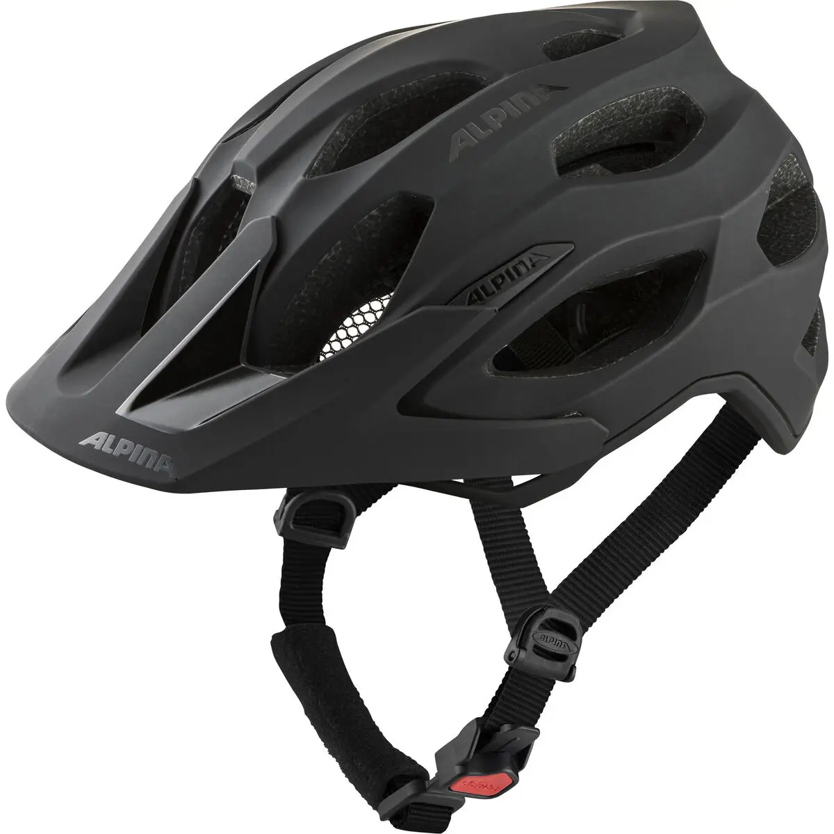 Casco da Ciclismo per Adulti Alpina Caparax 2.0 Nero Monocromatica