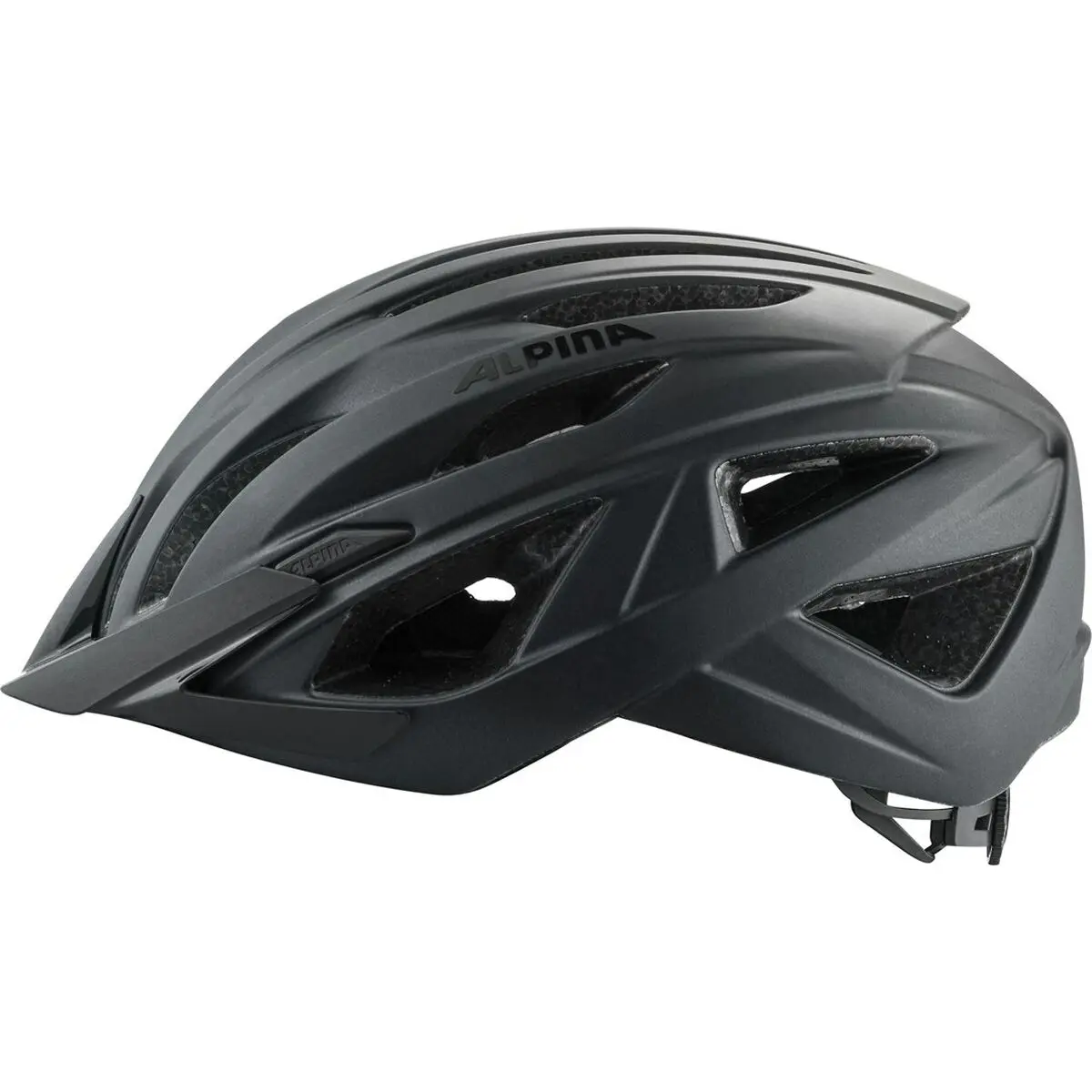 Casco da Ciclismo per Adulti Alpina PARANA Nero 58-63 cm