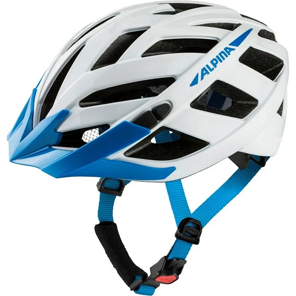 Casco da Ciclismo per Adulti Alpina Panoma 2.0 Azzurro Bianco 52-57 cm