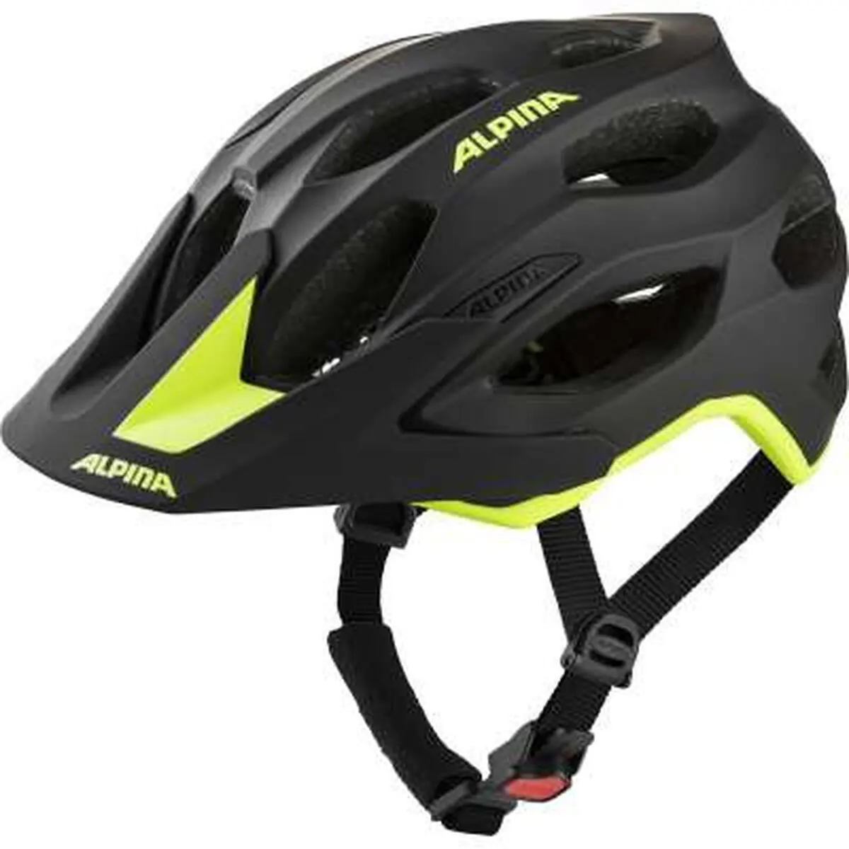 Casco da Ciclismo per Adulti Alpina CARAPAX 2.0 Nero 52-57 cm