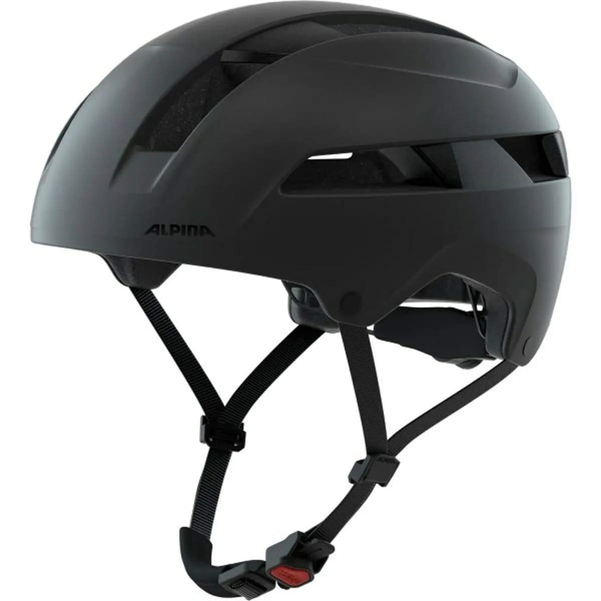 Casco da Ciclismo per Adulti Alpina Soho Nero Monocromatica 51-56 cm