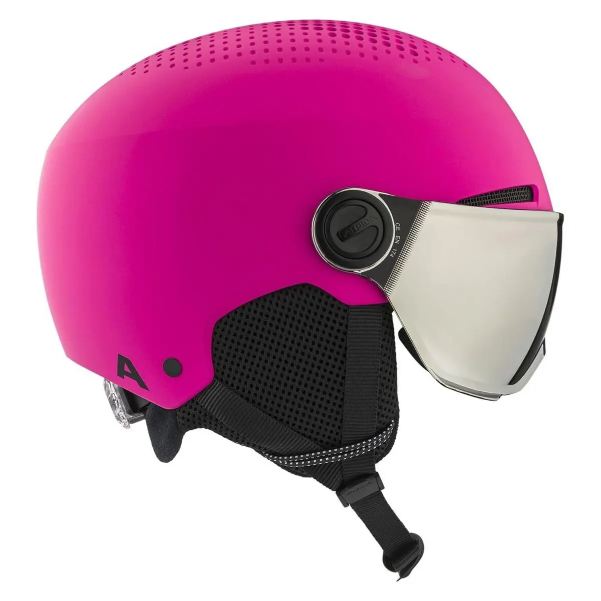 Casco da sci Alpina Zupo Visor Q-Lite Rosa 51-55 cm