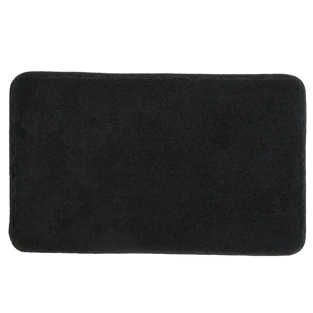 Kleine Wolke Tappeto da Bagno Relax 60x100 cm Nero