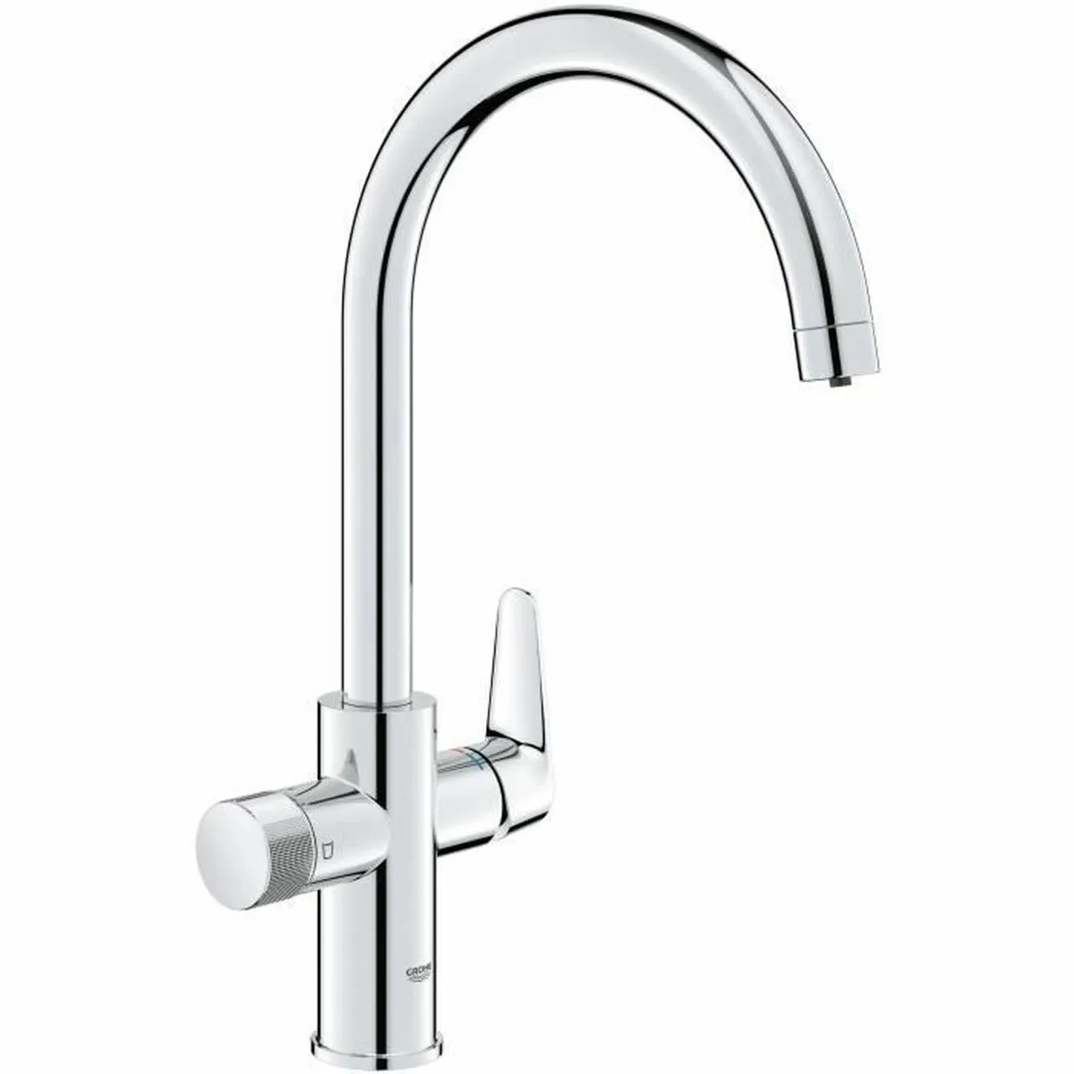 Kitchen Tap Grohe  Blue Pure StartCurve Metallo Forma a C