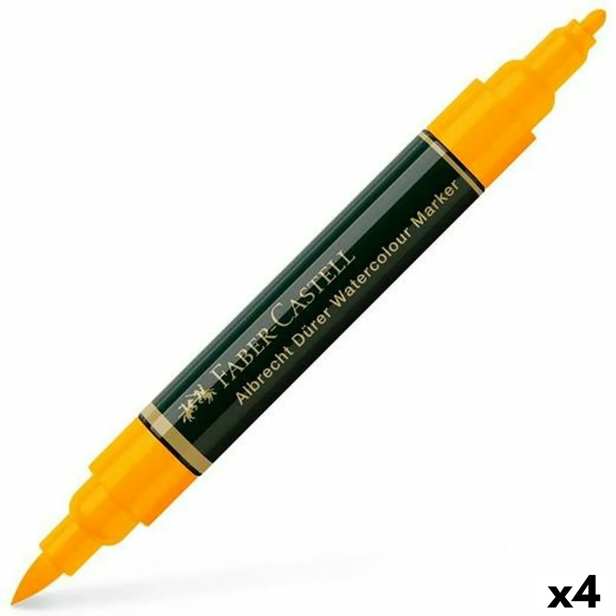 Pennarelli Faber-Castell Durer Giallo (4 Pezzi) (4 Unità)