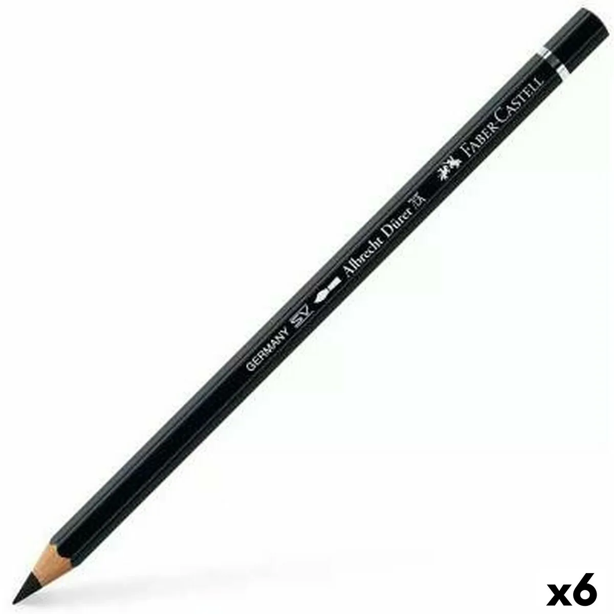 Matita Faber-Castell Albrecht Dürer Acquerello Nero Esagonale (6 Unità)