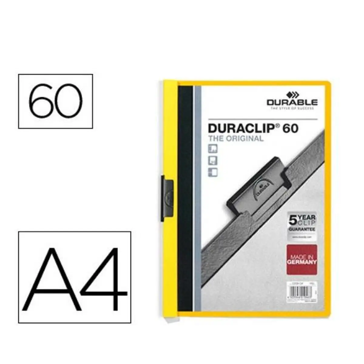 Fascicolo Durable 2209-04 Giallo A4