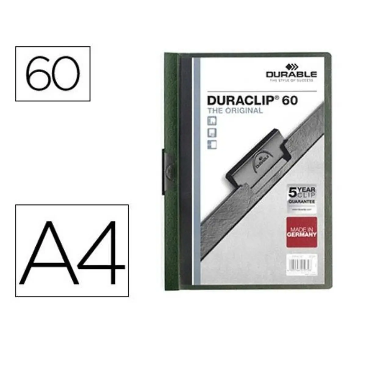 Fascicolo Durable 2209-32 Verde A4